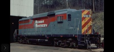Illinois Southern GP30 The Fugitive Movie Train Decal Set 1:87 HO Scale