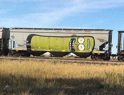 CP SOO Pickle Graffiti HO Scale Decal Set Canadian Pacific Soo Line
