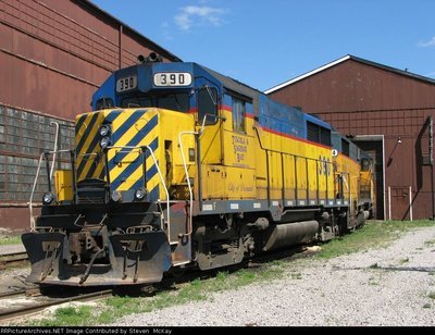 Tuscola and Saginaw Bay Railway TSBY GP35 HO N Scale Decal Set