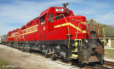 Florida Central Railroad CF7 GP7 GP9 GP18 GP35 HO Scale Decal Set
