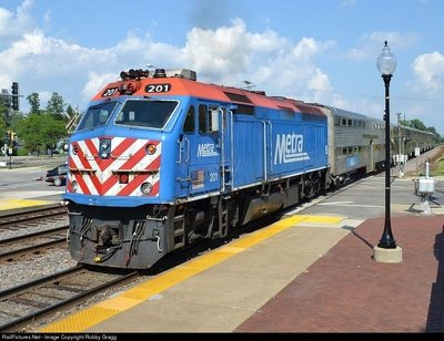 Metra METX F40PHM-2 HO Scale Decal Set