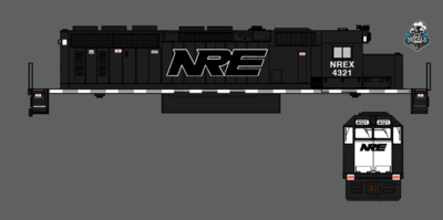 NRE National Railway Equipment GP/SD Locomotive Decal Set HO Scale