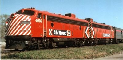 AMRoad Silver Streak Movie Train Decals HO Scale