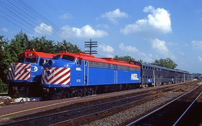 Metra METX E8A HO Scale Decal Set