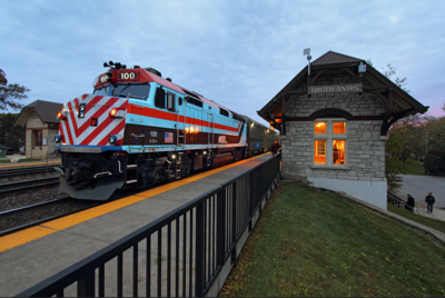Metra METX F40PH-3 Retro Wrap 100 40th Anniversary N Scale Decal Set