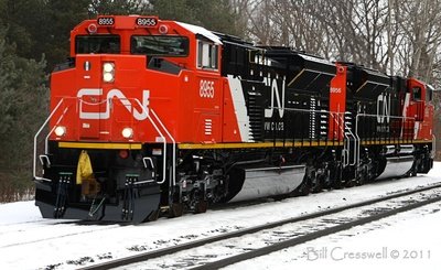 CN Canadian National SD70M-2 HO Scale Decal Set