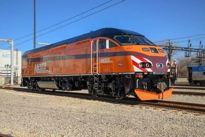 Metra METX Milwaukee Road MP36 #405 N Scale Decal Set