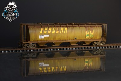 Scoular 59' Cylindrical Hopper WSOR SIRX NIMX FPSX HO Scale