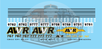 AWVR Unstoppable Movie 767/777 AC4400 O Scale
