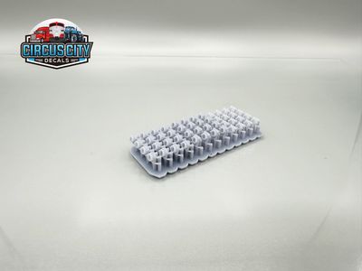 Ditch Light Housing Pilot Mount 1:87 HO Scale (QTY 48)