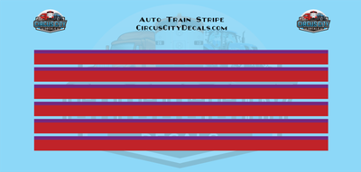 Auto Train Stripe N 1:160 Scale