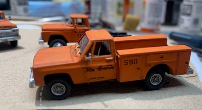 Rio Grande MOW Vehicles HO 1:87 Scale Decals RPS Boley Walthers