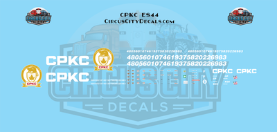 Canadian Pacific CPKC ES44 Locomotive Decal Set 1:160 N Scale