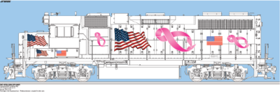 Freelance Railroad Flags &amp; Logos HO Scale Locomotives &amp; Cars