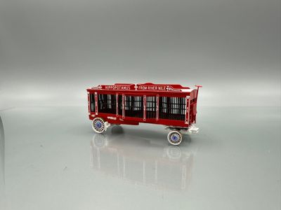 Cole Brothers Hippopotamus Den #28 Circus Wagon Built-Up Model HO 1:87 Scale
