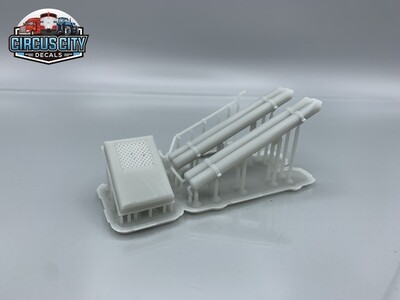 Torpedo Tubes Air Tanks Winterization Hatch GP7/9 O 1:48 Scale