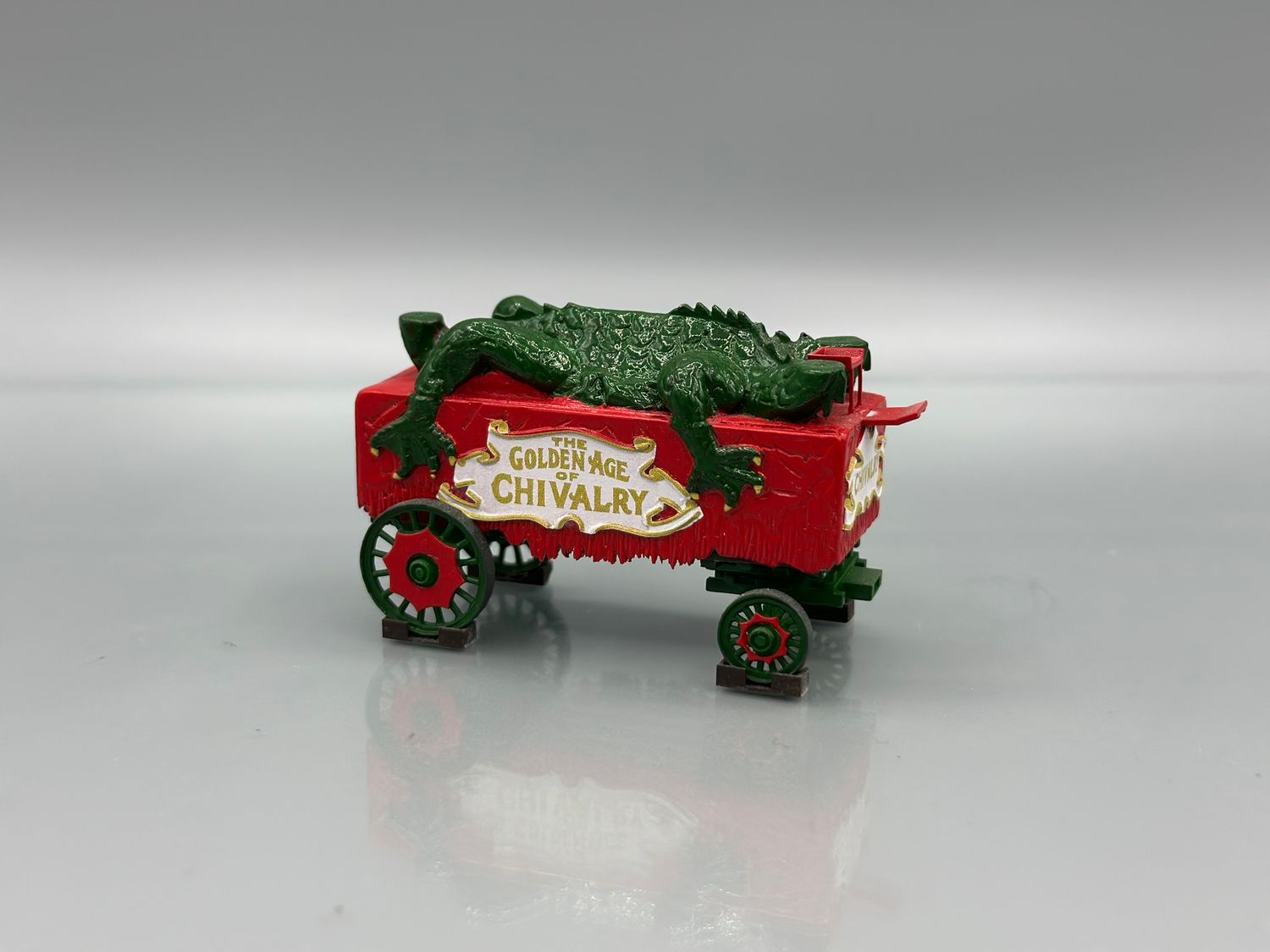 Golden Age of Chivalry Circus Wagon Built-Up Model HO 1:87 Scale