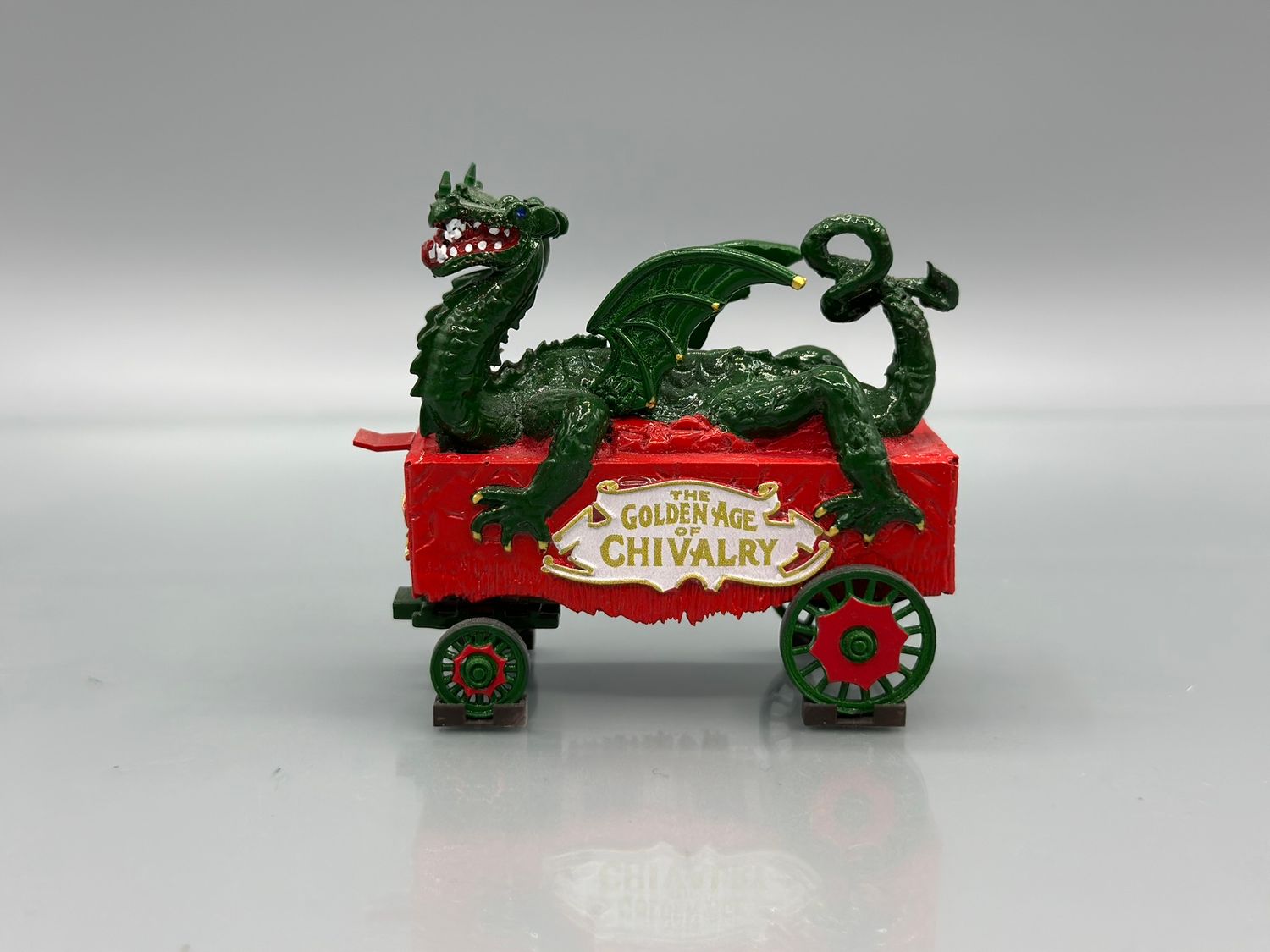 Golden Age of Chivalry Circus Wagon Built-Up Model HO 1:87 Scale