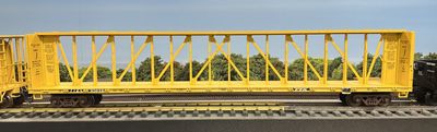 Centerbeam White Data Decal Set G 1:29 Scale