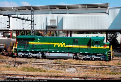 FTVM C30-7 Ferrocarril y Terminal del Valle de Mexico N 1:160 scale Decal Set