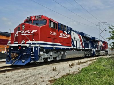 BNSF ES44AC 250th Anniversary Units 1:160 N Scale Decals