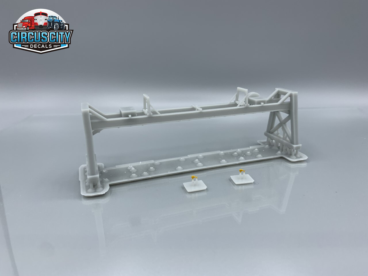 Great Lakes Ore Boat Hatch Crane 3d Printed S 1:64 Scale