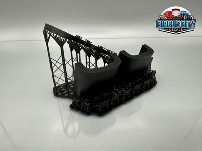Milwaukee Road Alco Detail Kit - Rooftop Ductwork, High Numberboards, Bell &amp; No 6 Brake Distribution Valve HO 1:87 Scale