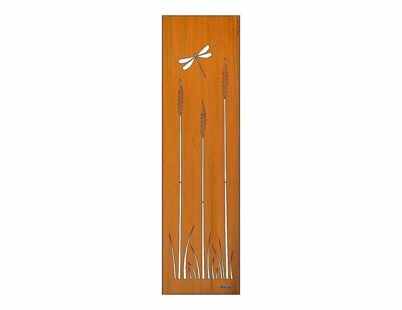 Sichtschutzwand Motiv LIBELLE 500x1800mm Sichtschutzwand Motiv LIBELLE 500x1800mm