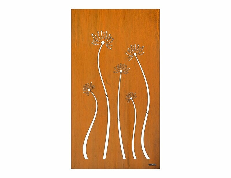 Sichtschutzwand Motiv FLORA 1000x1800 mm Sichtschutzwand Motiv FLORA 1000x1800 mm