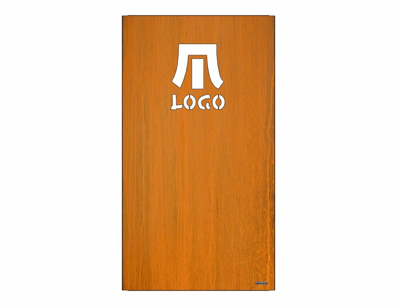 Sichtschutzwand Motiv LOGO 1000x1800 mm