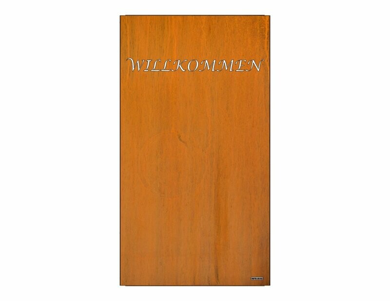Sichtschutzwand Motiv WILLKOMMEN7 1000x1800 mm Sichtschutzwand Motiv WILLKOMMEN7 1000x1800 mm