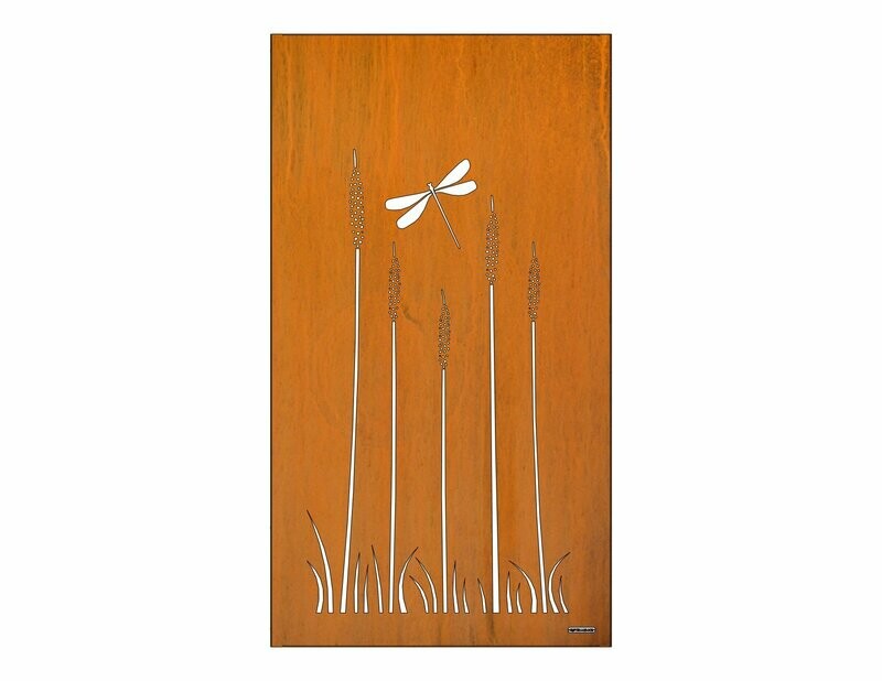 Sichtschutzwand Motiv LIBELLE 1000x1800 mm Sichtschutzwand Motiv LIBELLE 1000x1800 mm