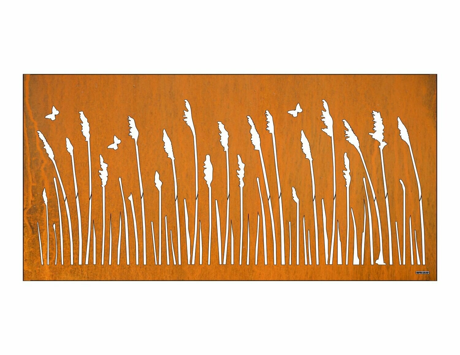 Sichtschutzwand Motiv ZIERGRAS1 2500x1200 mm