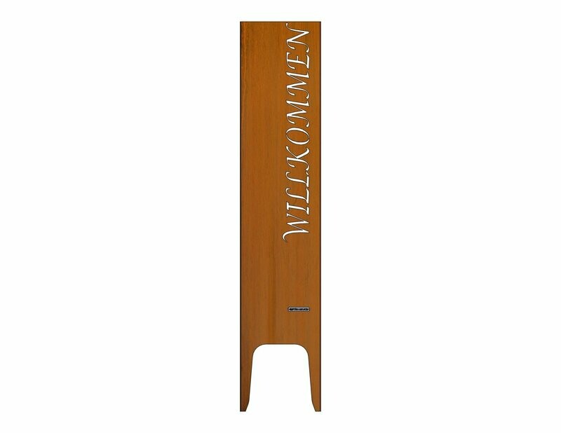 Gartenstele WILLKOMMEN7 Gartenstele WILLKOMMEN7