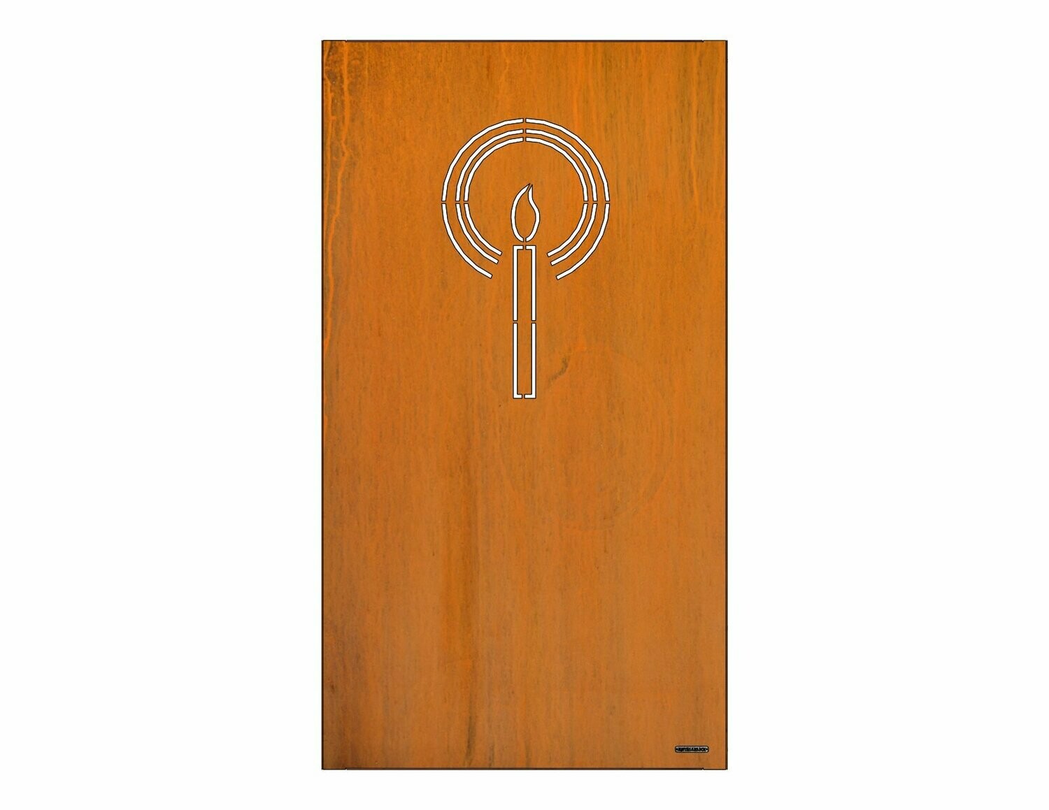 Sichtschutzwand Motiv KERZENLICHT 1000x1800 mm