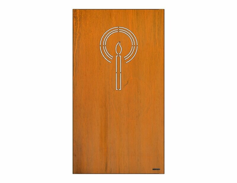 Sichtschutzwand Motiv KERZENLICHT 1000x1800 mm Sichtschutzwand Motiv KERZENLICHT 1000x1800 mm