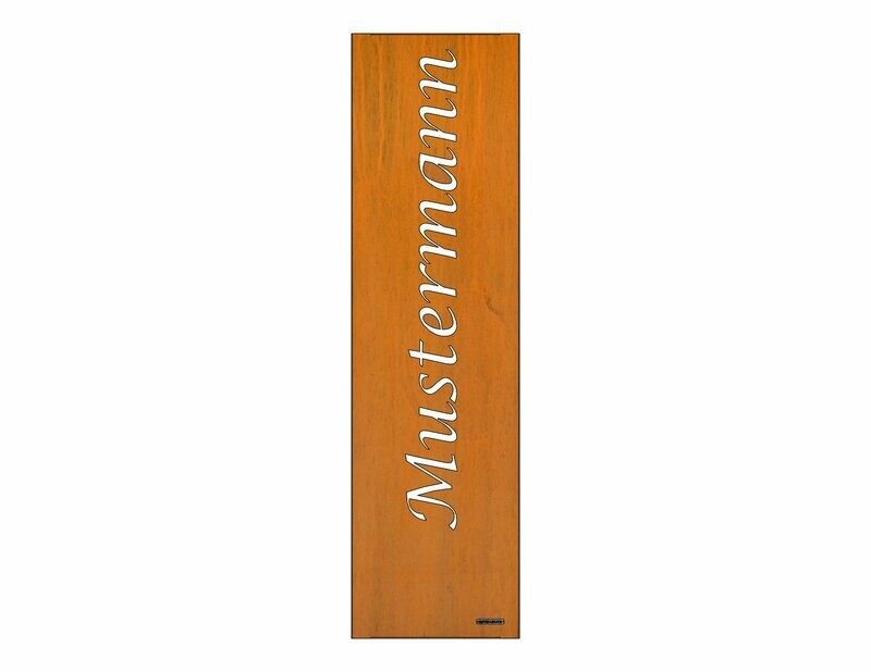 Sichtschutzwand Motiv FAMILIENNAME 500x1800mm Sichtschutzwand Motiv FAMILIENNAME 500x1800mm