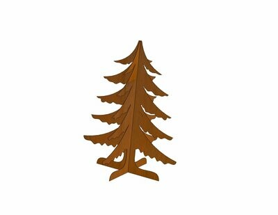Tannenbaum aus Cortenstahl Tannenbaum aus Cortenstahl