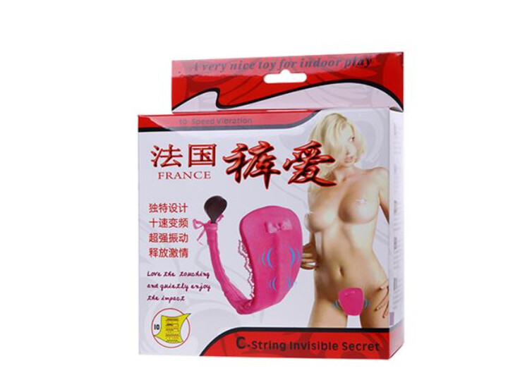 C-String Tanga Vibradora 10 funciones