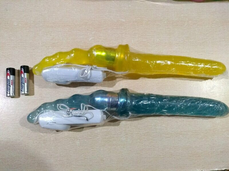 Machete doble Inexpulsable Vibrador
