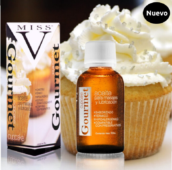 Miss V aceite comestible Cupcake
