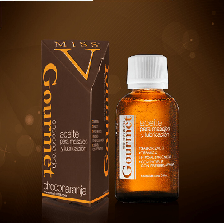 Miss V aceite comestible Choco naranja