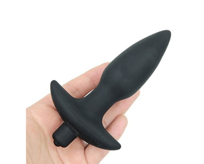Plug Anal Vibrador Silicona