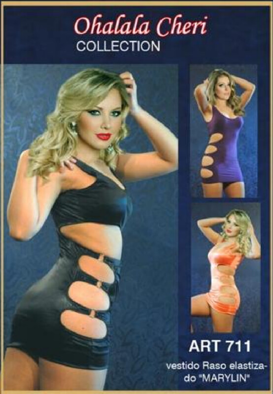 Vestido de raso Elastizado