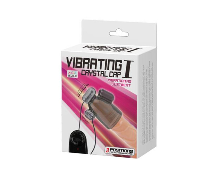 Vibrador Crystal Cap 1 6 x 3 cm