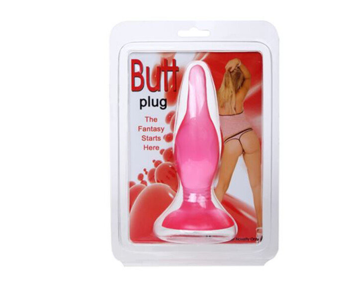 Plug Anal silicona con Ventosa 14,5 x 4 cm
