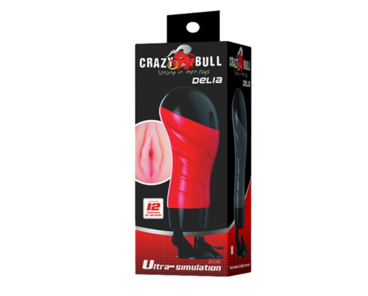 Masturbador Ano con base Crazy Bull