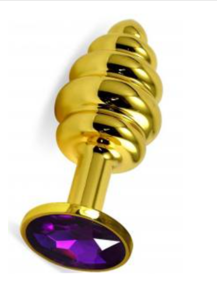 Plug waves dorado acero S
