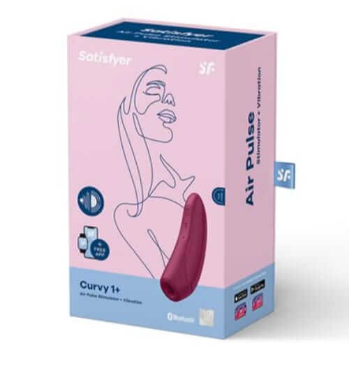 Satisfyer Curvy 1+ Rose Red