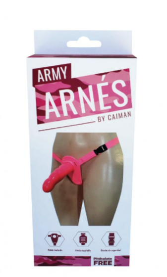 Arnés monchi rosa